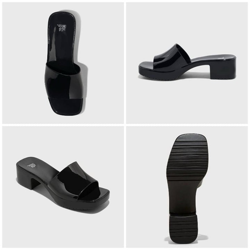 Wild Fable Block Heel Sandal Black